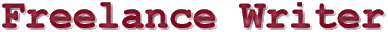 freelance writer
